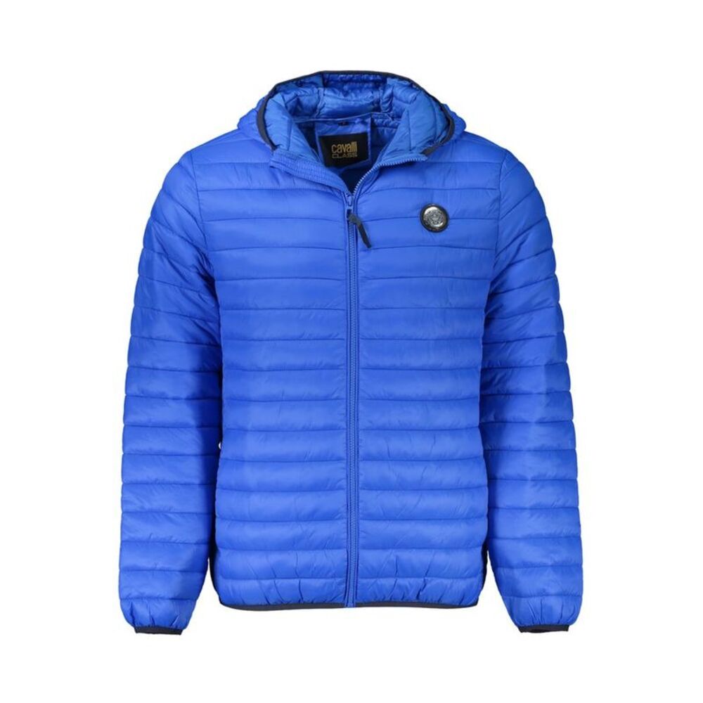 Cavalli Class Blu Poliammide Men's Men's Jacket